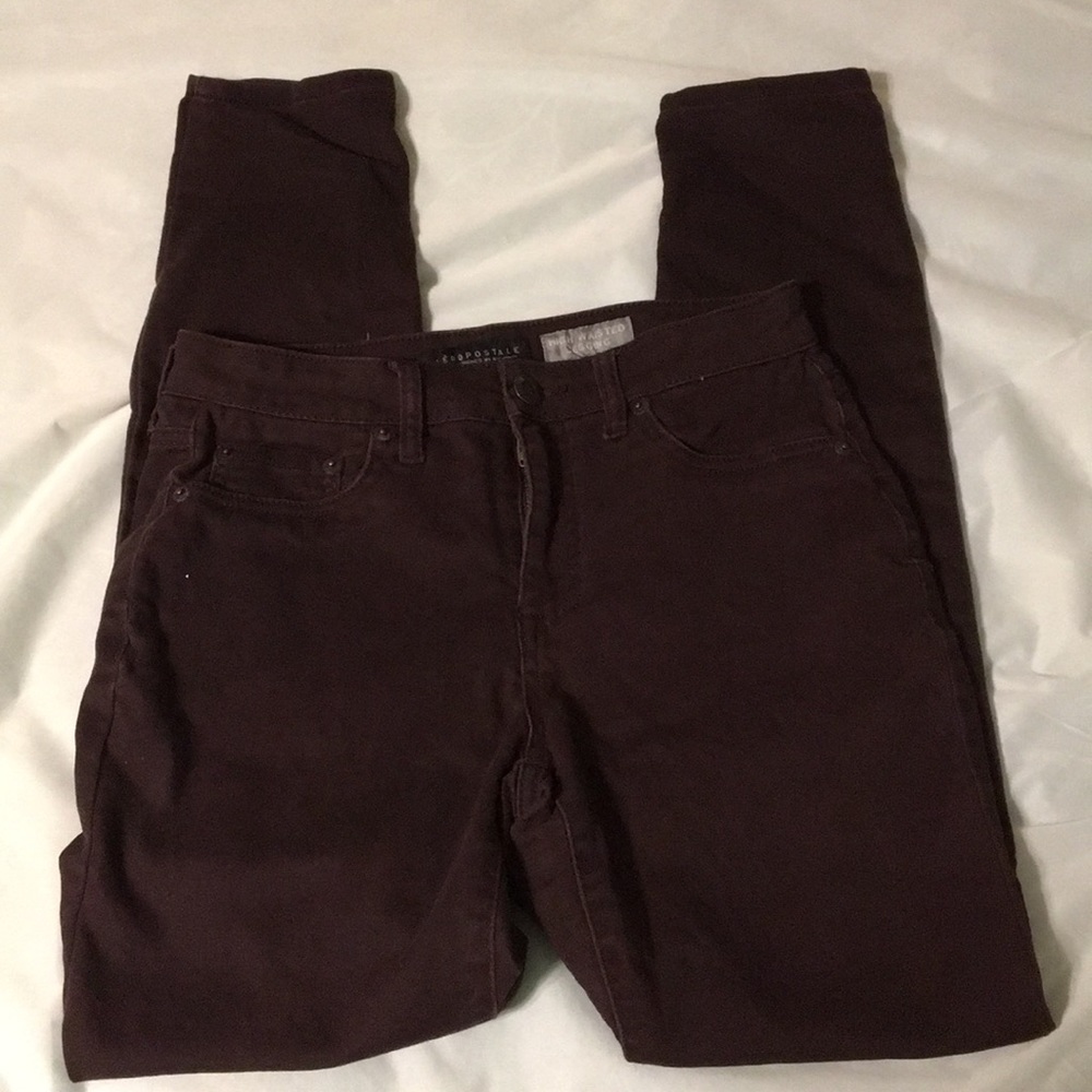 Colored high waisted jegging